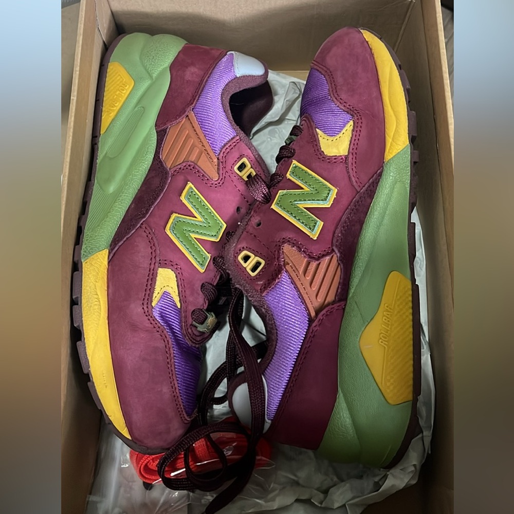 New Balance Burgundy Sneakers